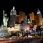 Las Vegas - New York skyline