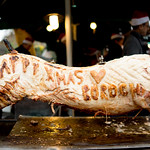 Hog roast at Borough Market, London